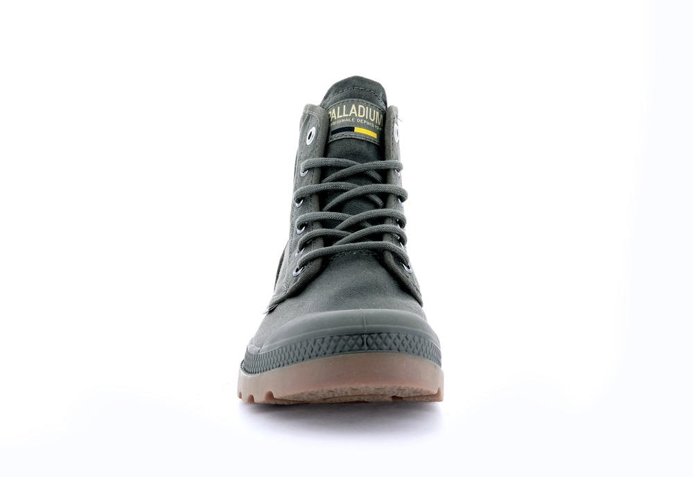 Botas Palladium PAMPA HI WAX Hombre Marrones | Costa Rica-73589